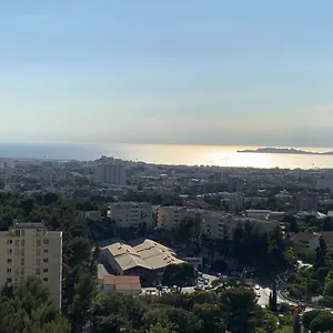 Appartement Vue Mer Sud Calanques, Marseille